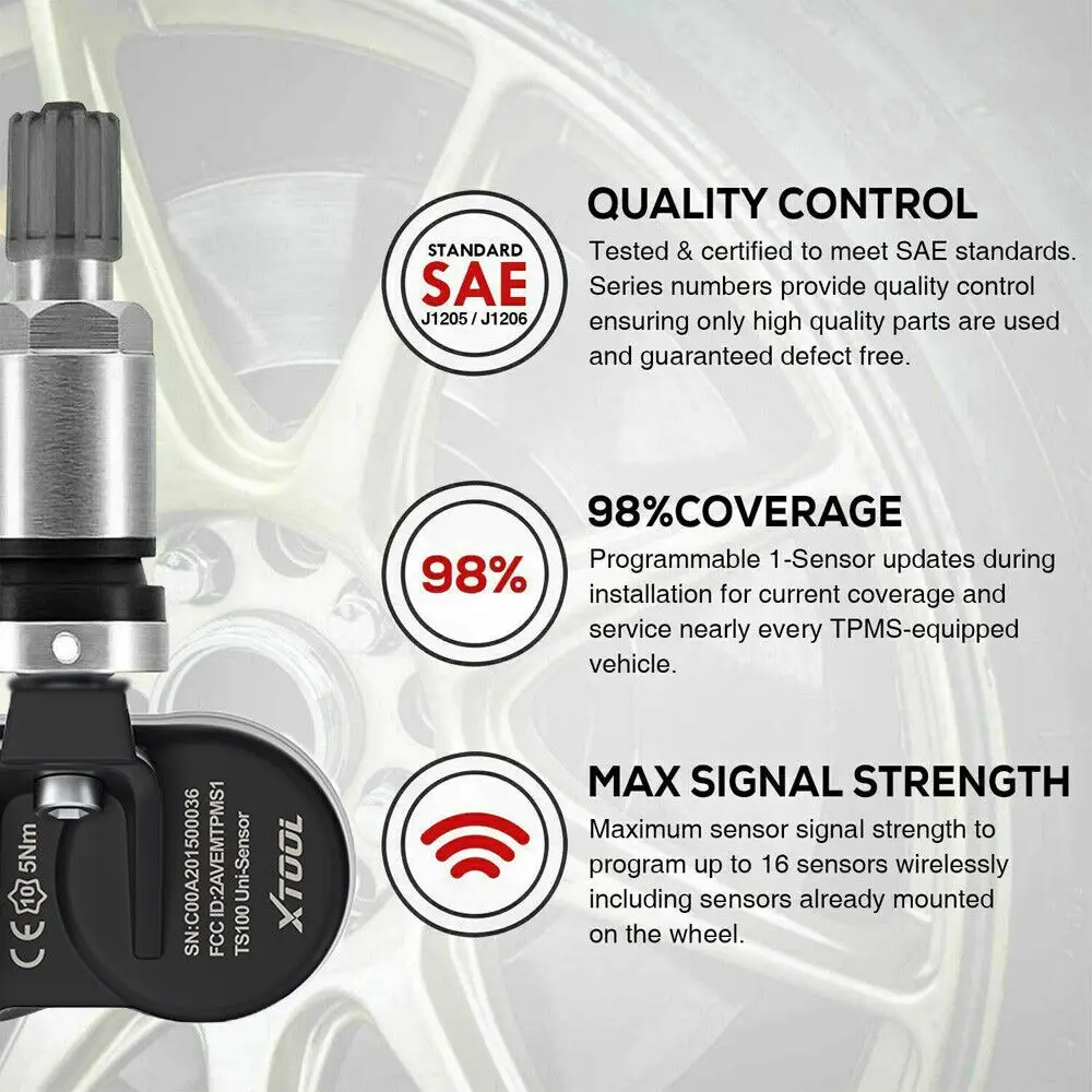 XTOOL TS100 PRO Sensor Rubber Version - Image 6